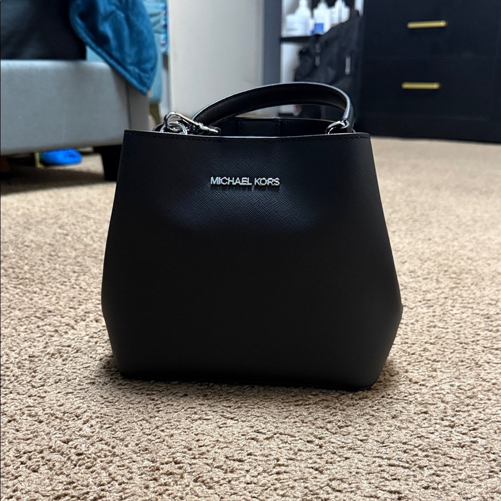 Michael Kors Black Satchel Bag